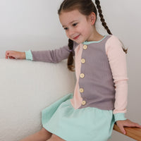 BASICS Long Sleeve Dress - SORBET