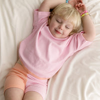 Easy Set Wide Ribbed - CANDY FLOSS