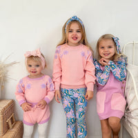Sweet Pea Long Sleeve Knitted Romper - FLOSS