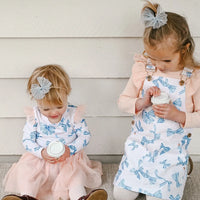 Tulle Flutter Long Sleeve Tutu Onesie - BOW PEEP