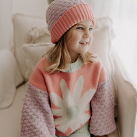 Gigi Knitted Jumper - SHERBET