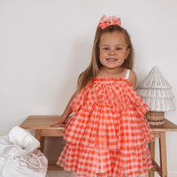 The Party Dress - RED GINGHAM