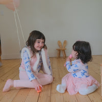 Tulle Flutter Long Sleeve Tutu Onesie - BOW PEEP