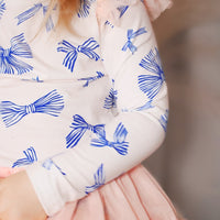 Tulle Flutter Long Sleeve Tutu Onesie - BOW PEEP