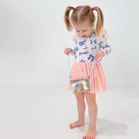 Tulle Flutter Long Sleeve Tutu Onesie - BOW PEEP