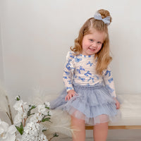 Tulle Hair Clip - DUSTY BLUE