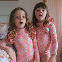 Shimmy Long Sleeve Swimmers - ARIA