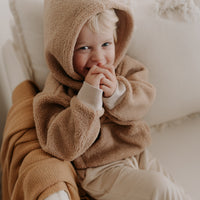 Joey Hooded Jumper - NEUTRAL