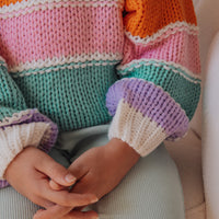Sweet Sorbet Knitted Jumper