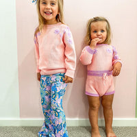 Sweet Pea Long Sleeve Knitted Romper - FLOSS