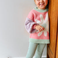 Gigi Knitted Jumper - SHERBET