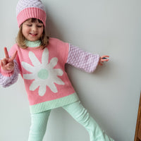 Gigi Knitted Jumper - SHERBET