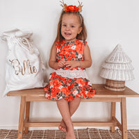 COTTON MUSLIN Paperbag Skirt - NOEL