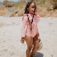 Shimmy Long Sleeve Swimmers - ARIA