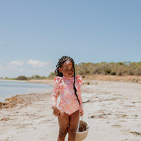 Shimmy Long Sleeve Swimmers - ARIA