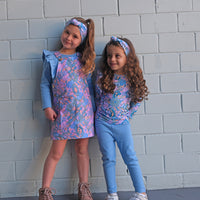 Hazel Pinafore Dress - PAISLEY