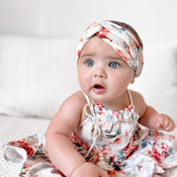 COTTON MUSLIN Turban Headband - HOLLY
