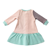 BASICS Long Sleeve Dress - SORBET