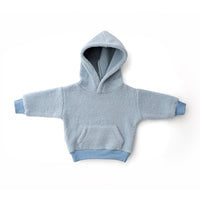 Joey Hooded Jumper - DUSTY BLUE