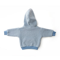 Joey Hooded Jumper - DUSTY BLUE