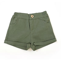 Harley Denim Shorts - KHAKI
