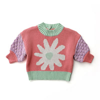 Gigi Knitted Jumper - SHERBET