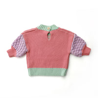 Gigi Knitted Jumper - SHERBET