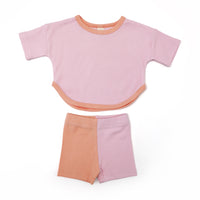 Easy Set Wide Ribbed - CANDY FLOSS