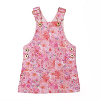 Hazel Pinafore Dress - FLORA