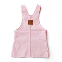 Hazel Pinafore Dress - BUBBLE GUM
