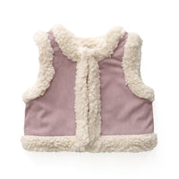 Snowy Cord Vest - SHELL