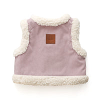 Snowy Cord Vest - SHELL