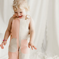 Hudson Denim Overalls - SPLIT BLUSH
