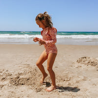 Shimmy Long Sleeve Swimmers - EMMA