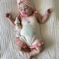 Frills Knitted Romper - STAR BRIGHT