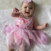 Tutu Onesie & Headband Set - FLORA
