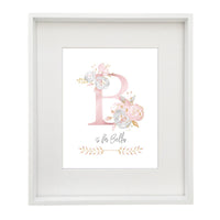 Rose Gold Personalised Printable Artwork