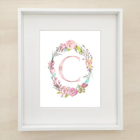 Fox/Teepee Trio Personalised Printable Artwork
