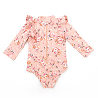 Shimmy Long Sleeve Swimmers - EMMA