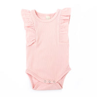 Shimmy Wide Rib Tank Onesie/Top - FAIRY FLOSS