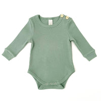 BASICS THICK Ribbed Onesie/Top - FOREST