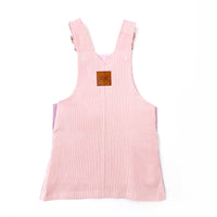 Hazel Cord Pinafore Dress - CANDY