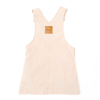 Hazel Cord Pinafore Dress - STONE