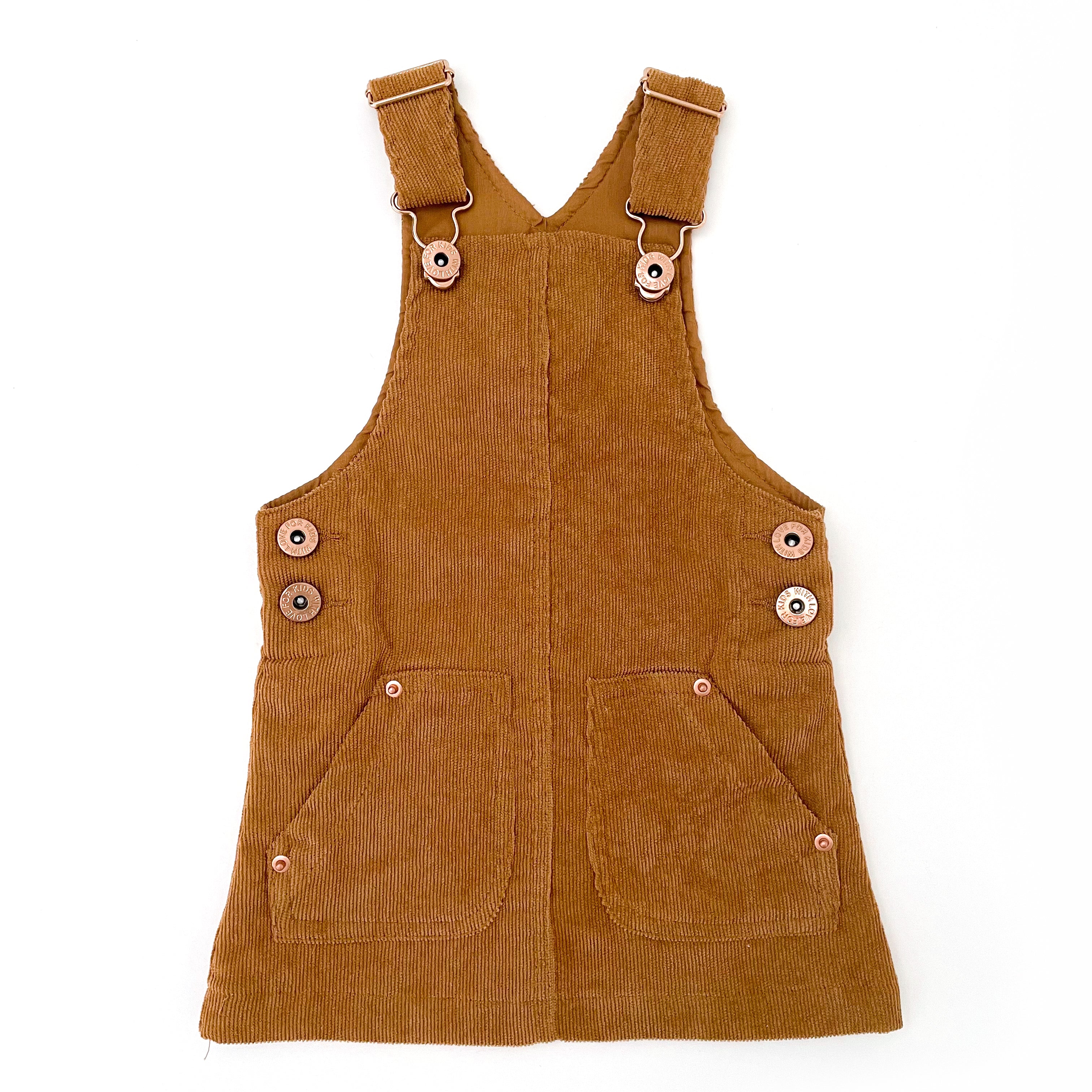 Tan pinafore outlet