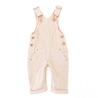 Hudson Cord Overalls - STONE