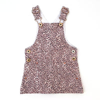 Hazel Pinafore Dress - HUNTER