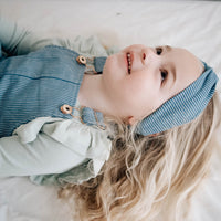 BASICS Shimmy Ribbed Long Sleeve Onesie/Top - MEADOW GREEN