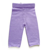 Blushing Knitted Pant - Purple