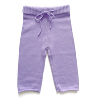 Blushing Knitted Pant - Purple