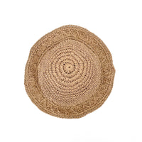 Straw Sun Hat - TAN